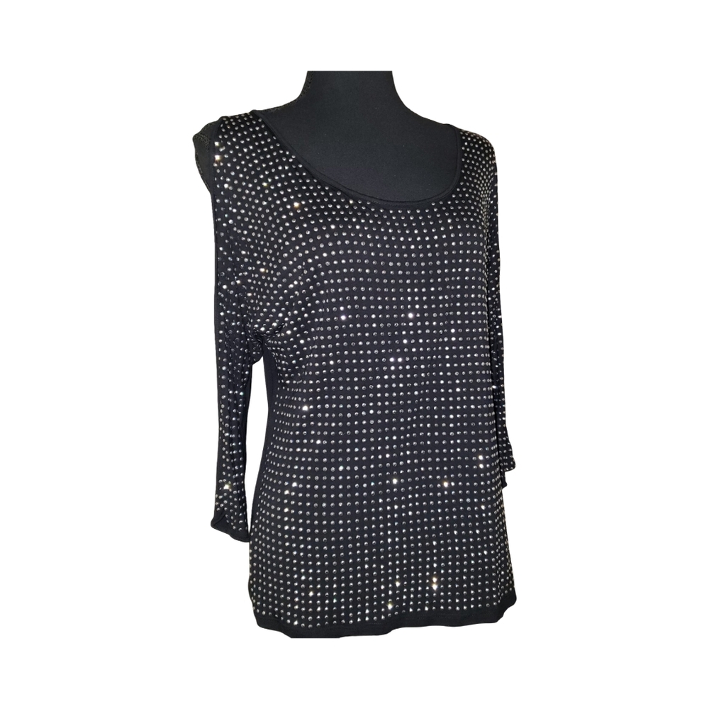 INC Rhinestone Top - Picture 4 of 11